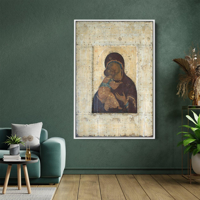 The Virgin of Vladimir by Andrei Rublev - Canvas Artwork