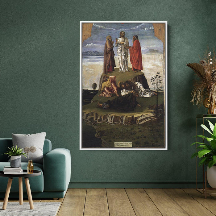 Transfiguration of Christ on Mount Tabor by Giovanni Bellini - Canvas Artwork