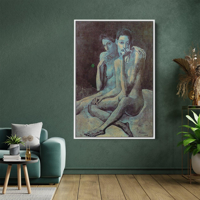 Two friends by Pablo Picasso - Canvas Artwork