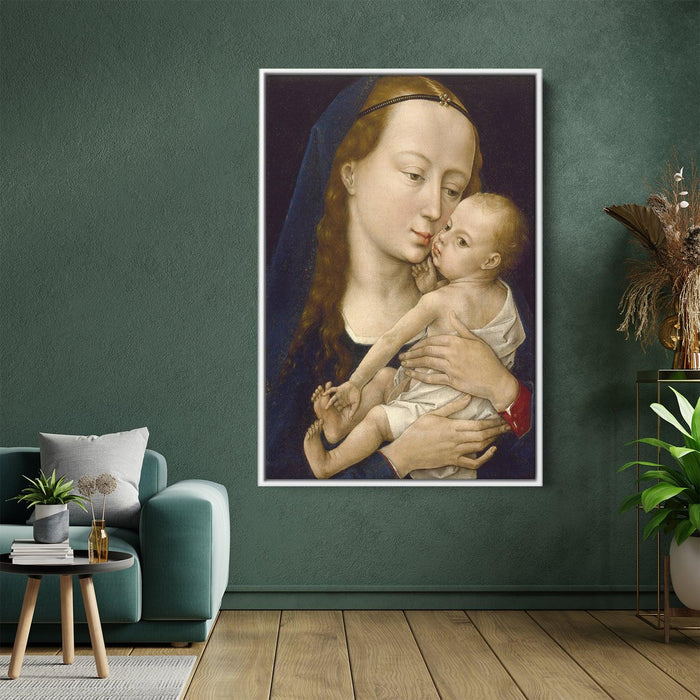 Virgin and Child by Rogier van der Weyden - Canvas Artwork