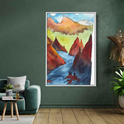 Watercolor Mountain #205 - Kanvah