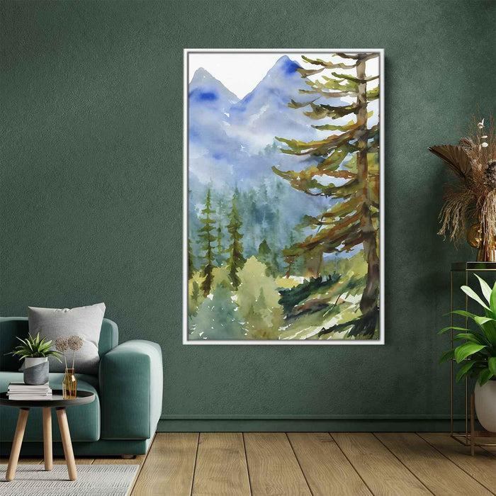 Watercolor Mountain #220 - Kanvah