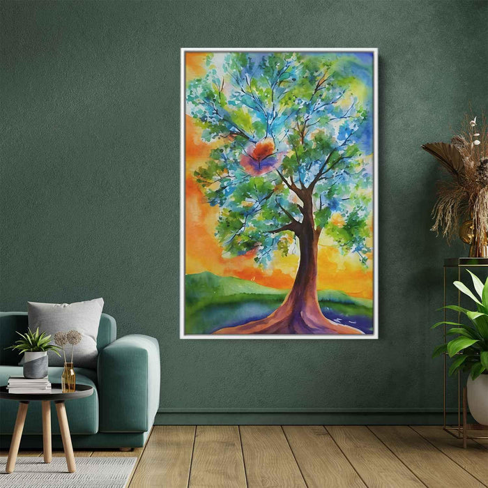 Watercolor Night #220 - Kanvah