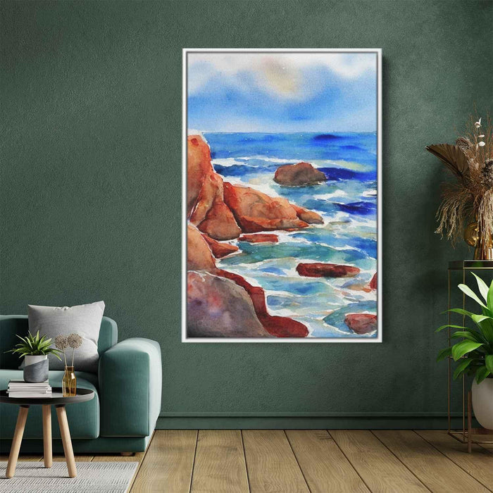 Watercolor Sea #205 - Kanvah