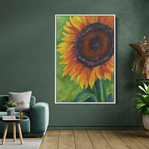 Watercolor Sunflower #205 - Kanvah