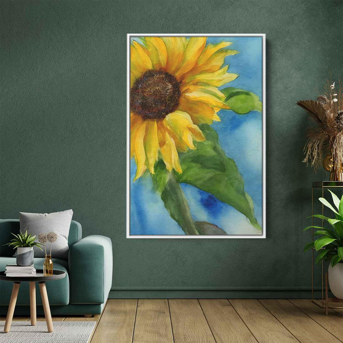 Watercolor Sunflower #213 - Kanvah