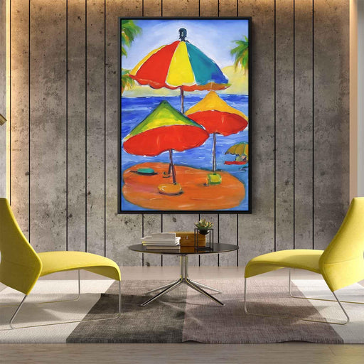 Abstract Beach Umbrellas #233 - Kanvah