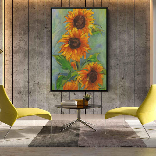 Line Art Sunflower #209 - Kanvah