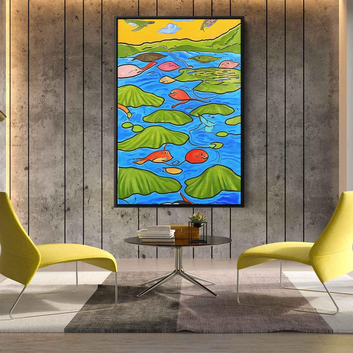 Line Art Water #223 - Kanvah