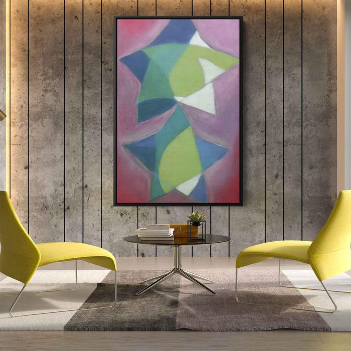 Pastel Bauhaus Stars #213 - Kanvah