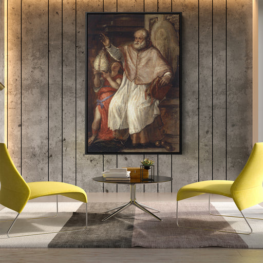 St Nicholas by Titian - Canvas Artwork