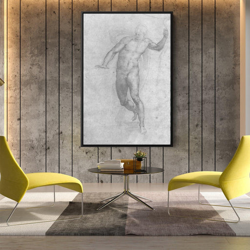 Study for a risen Christ by Michelangelo - Canvas Artwork