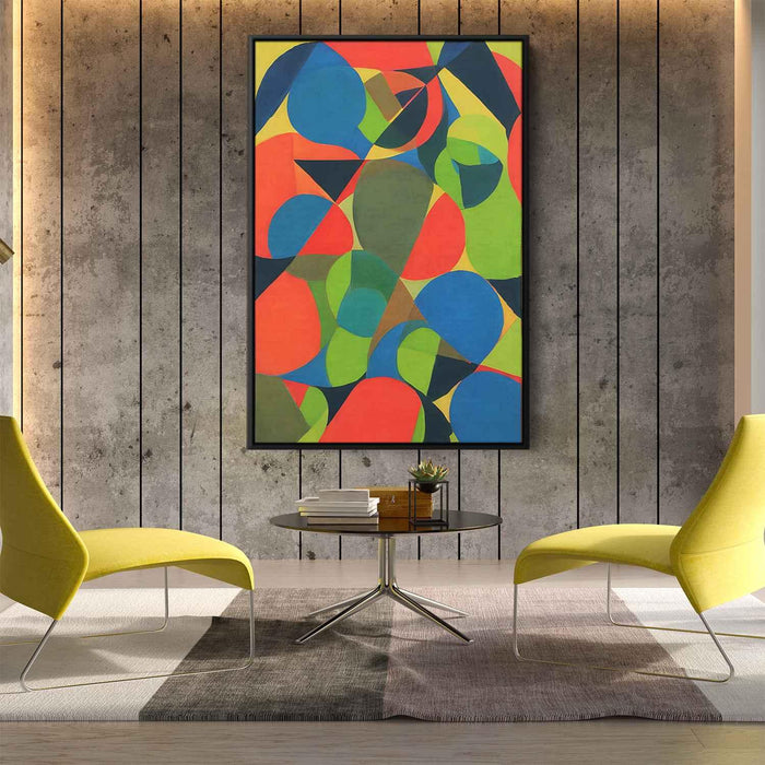 Tan Geometric Shapes #220 - Kanvah