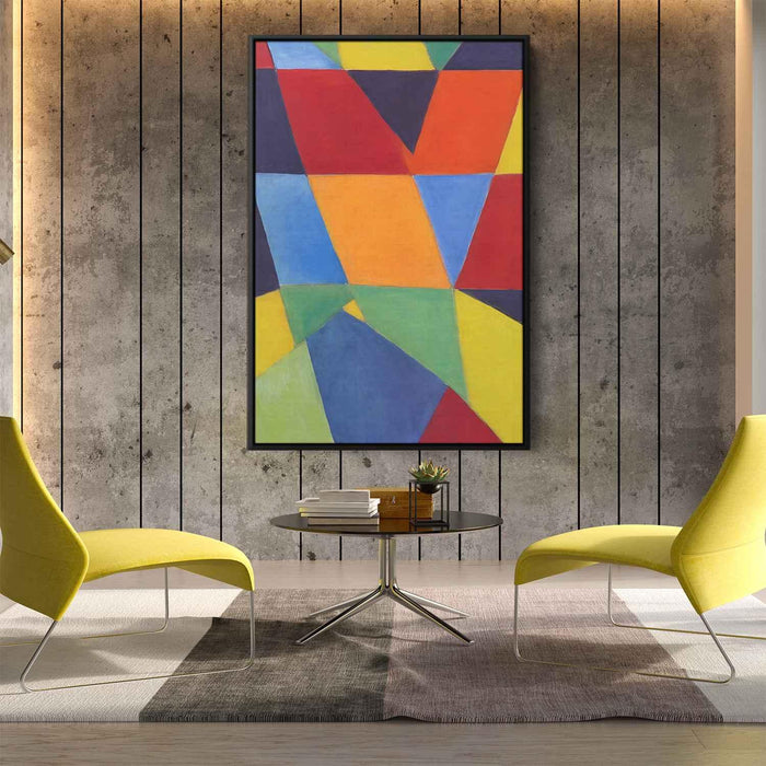 Tan Geometric Shapes #236 - Kanvah