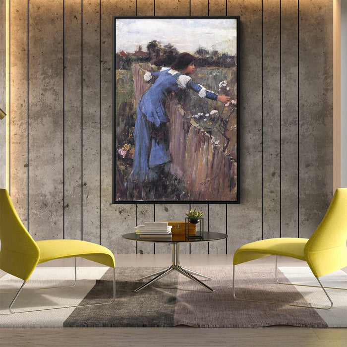 The Flower Picker by John William Waterhouse - Canvas Artwork