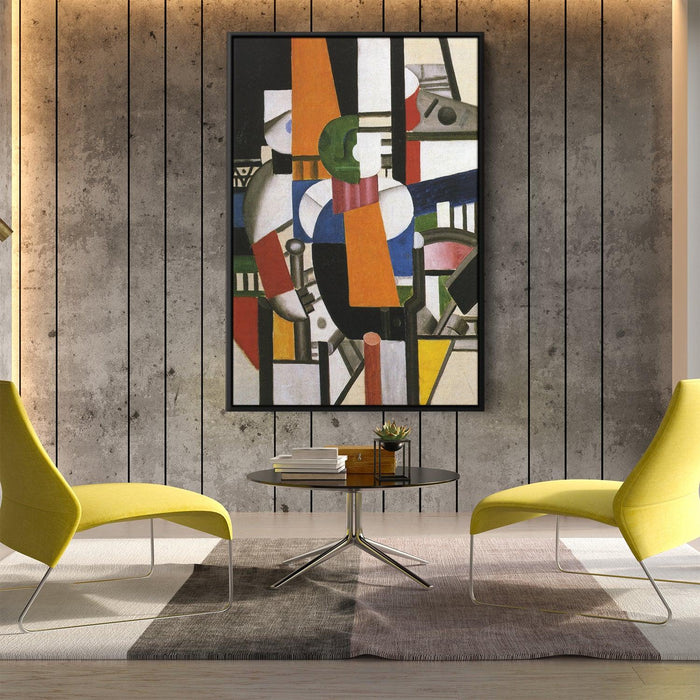 The Man with the cane by Fernand Leger - Canvas Artwork