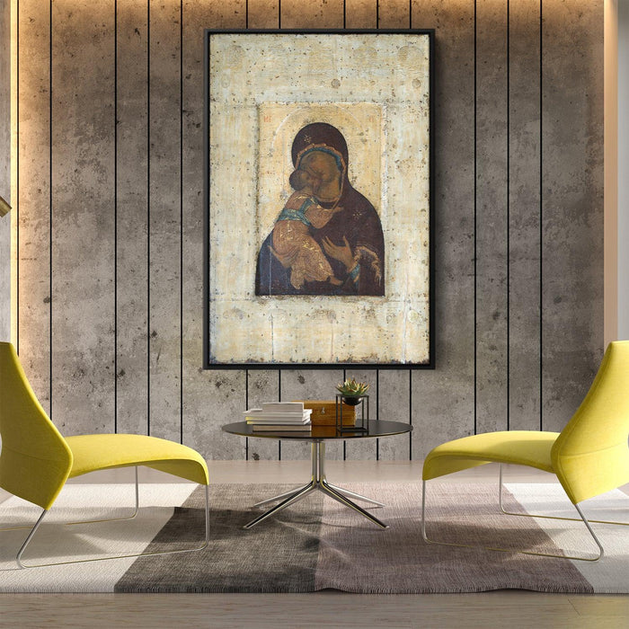 The Virgin of Vladimir by Andrei Rublev - Canvas Artwork