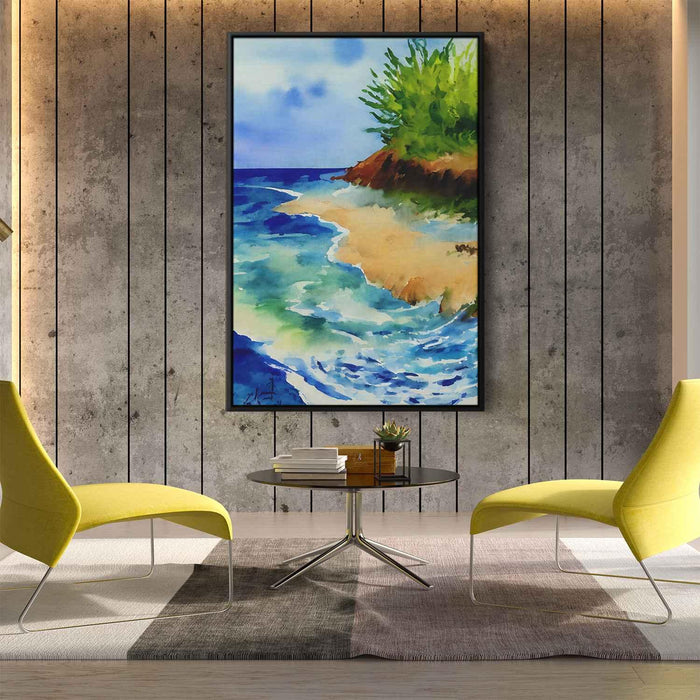 Watercolor Beach #223 - Kanvah