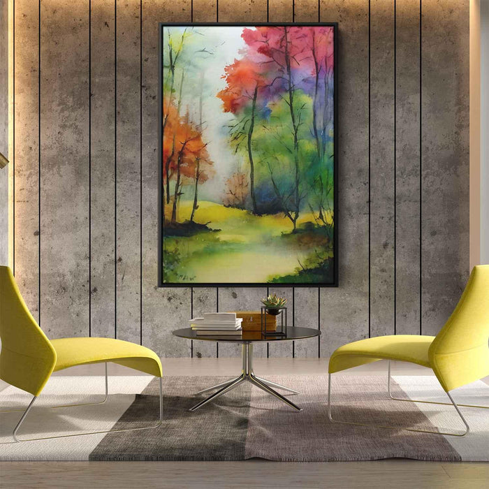 Watercolor Forest #202 - Kanvah