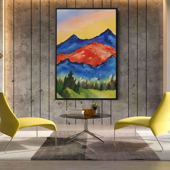 Watercolor Mountain #203 - Kanvah