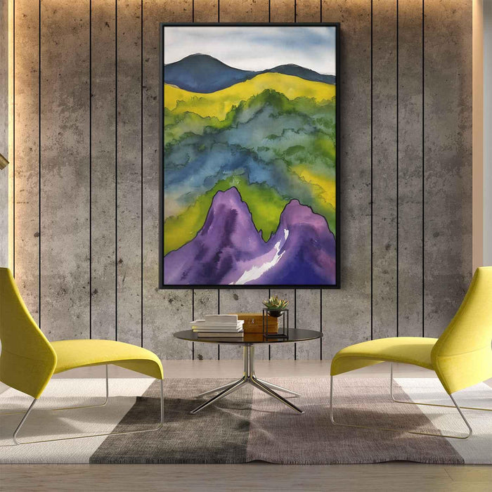 Watercolor Mountain #226 - Kanvah