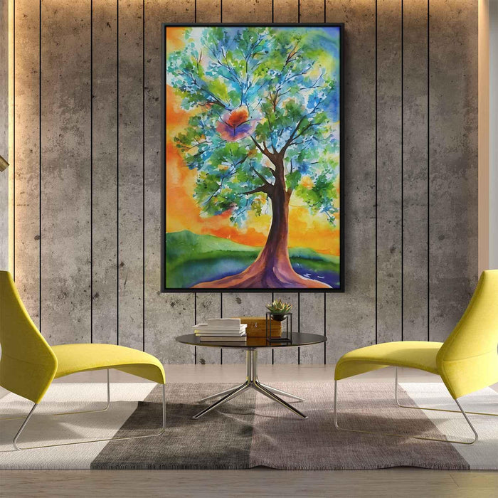 Watercolor Night #220 - Kanvah