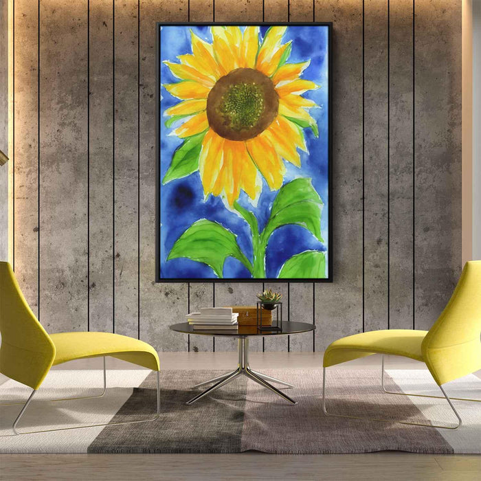 Watercolor Sunflower #231 - Kanvah