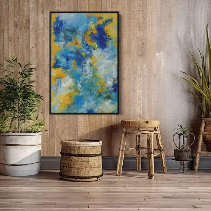 Blue Abstract Ocean #205 - Kanvah