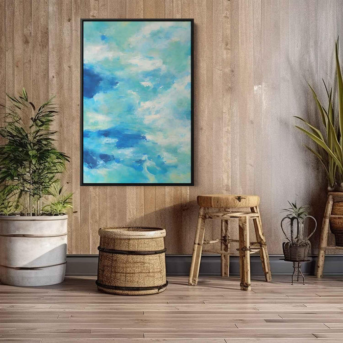 Blue Abstract Ocean #213 - Kanvah