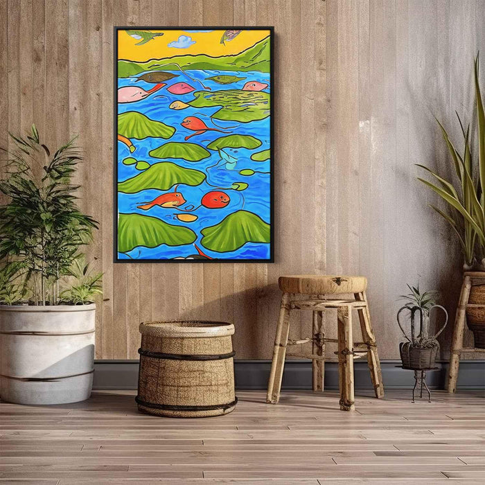 Line Art Water #223 - Kanvah