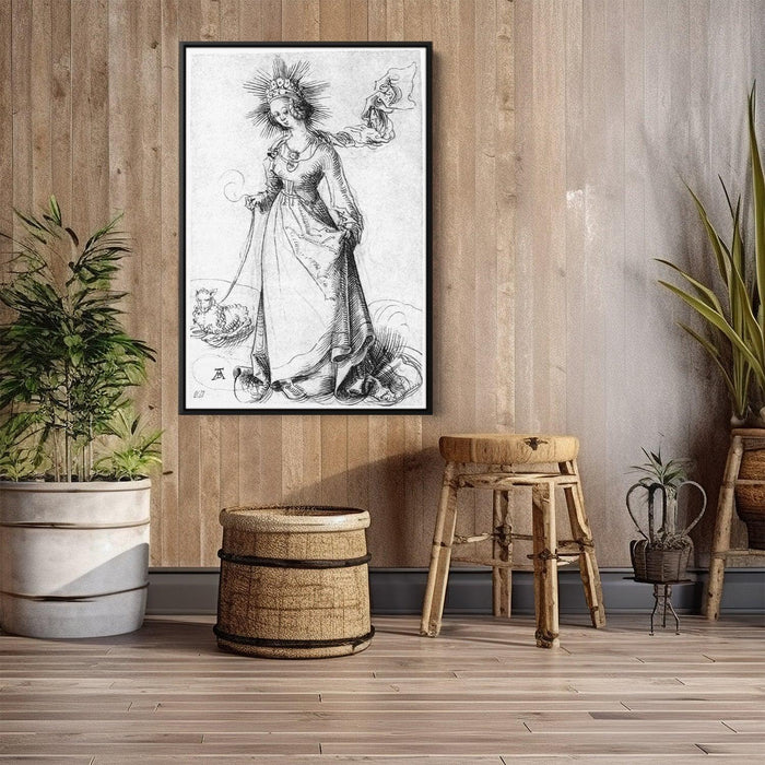 St. Agnes by Albrecht Durer - Canvas Artwork