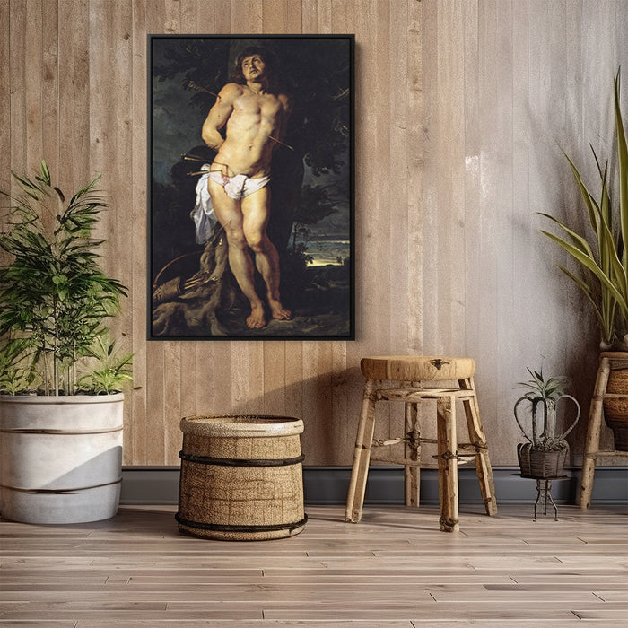 St. Sebastian by Peter Paul Rubens - Canvas Artwork