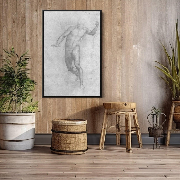 Study for a risen Christ by Michelangelo - Canvas Artwork