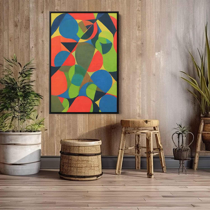 Tan Geometric Shapes #220 - Kanvah