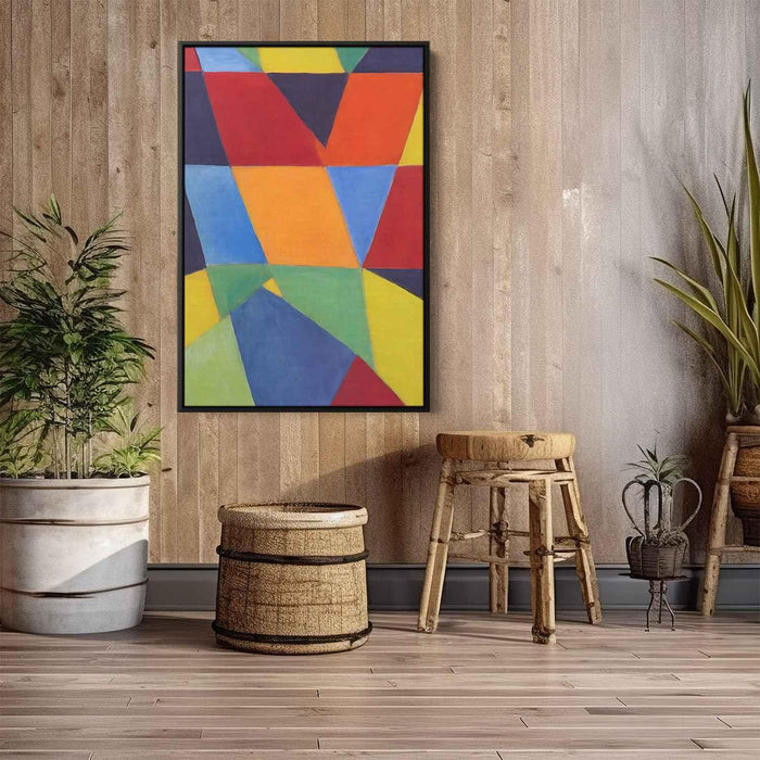 Tan Geometric Shapes #236 - Kanvah