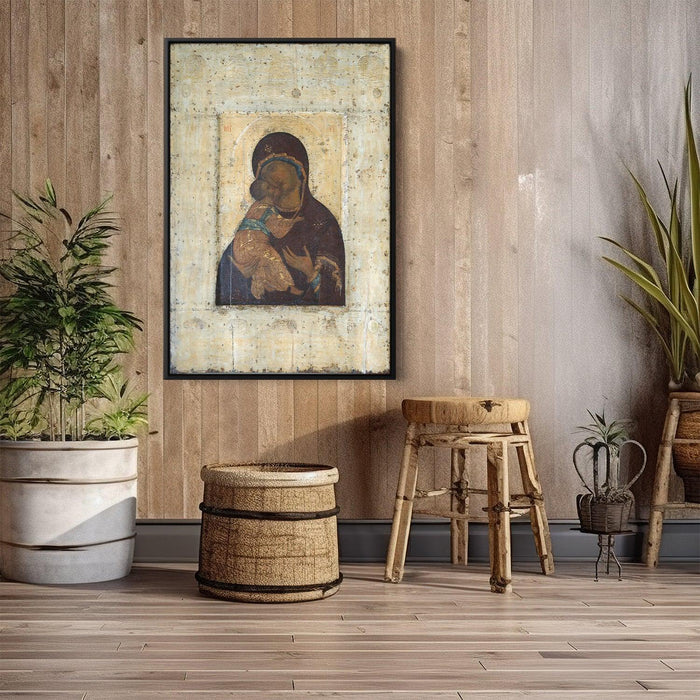 The Virgin of Vladimir by Andrei Rublev - Canvas Artwork