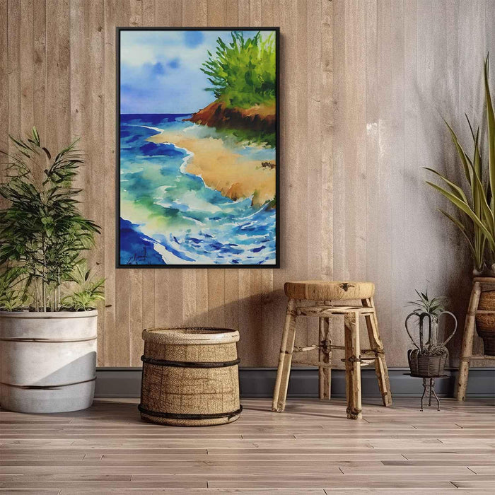 Watercolor Beach #223 - Kanvah