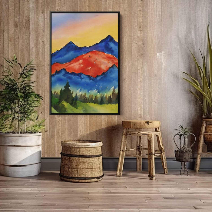 Watercolor Mountain #203 - Kanvah