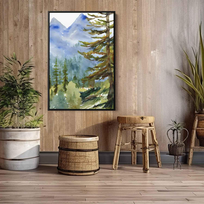 Watercolor Mountain #220 - Kanvah