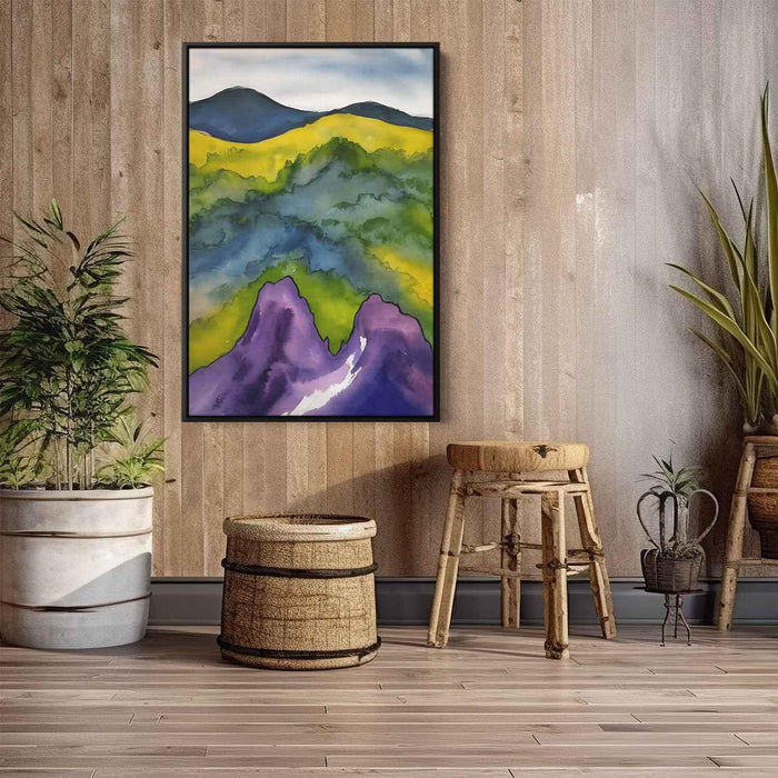 Watercolor Mountain #226 - Kanvah