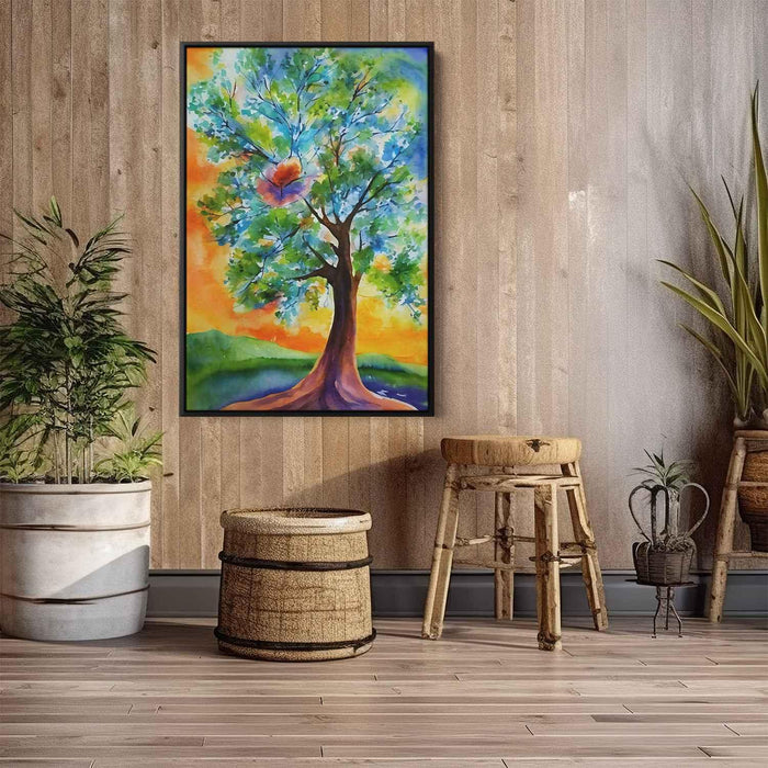 Watercolor Night #220 - Kanvah