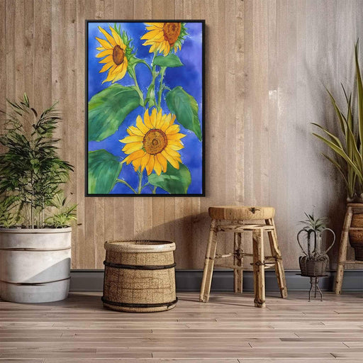 Watercolor Sunflower #202 - Kanvah