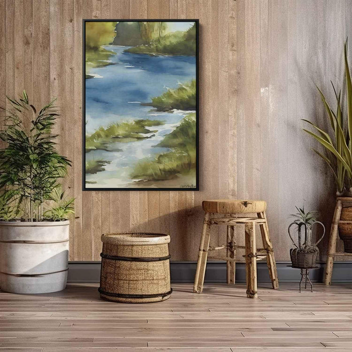 Watercolor Water #236 - Kanvah