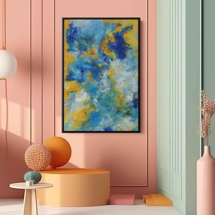 Blue Abstract Ocean #205 - Kanvah