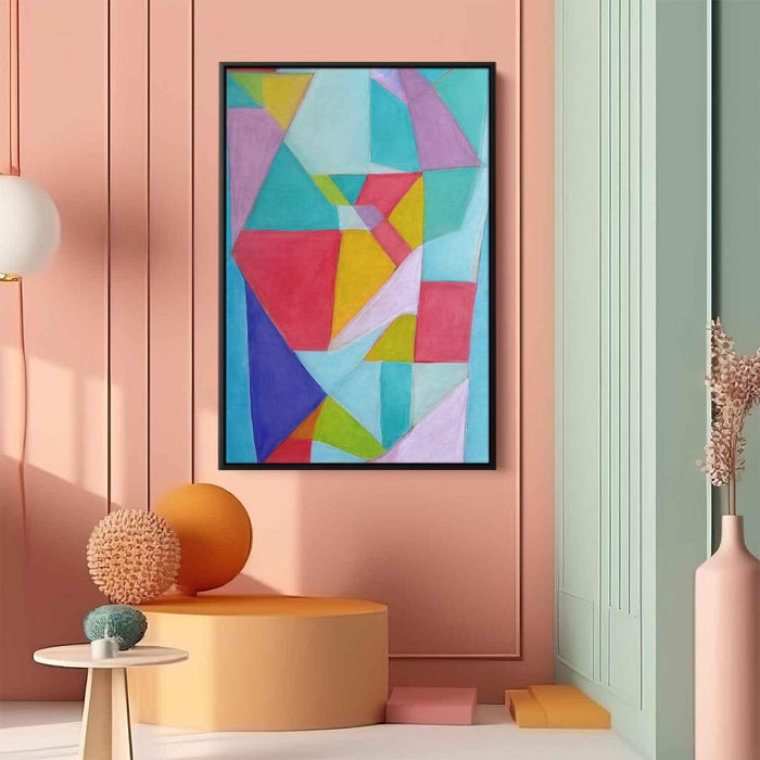 Pastel Bauhaus Stars #209 - Kanvah