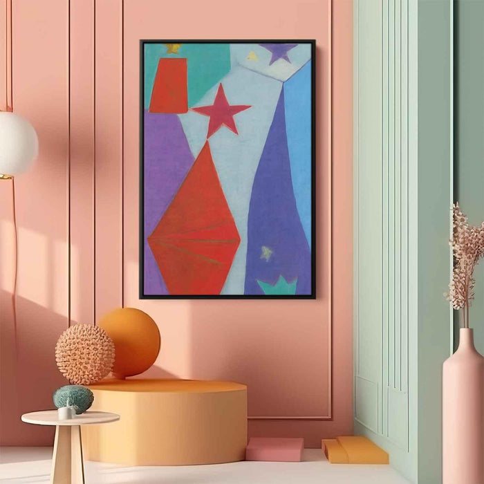 Pastel Bauhaus Stars #229 - Kanvah