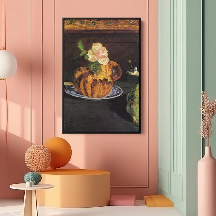 Still Life with Brioche by Edouard Manet - Canvas Artwork