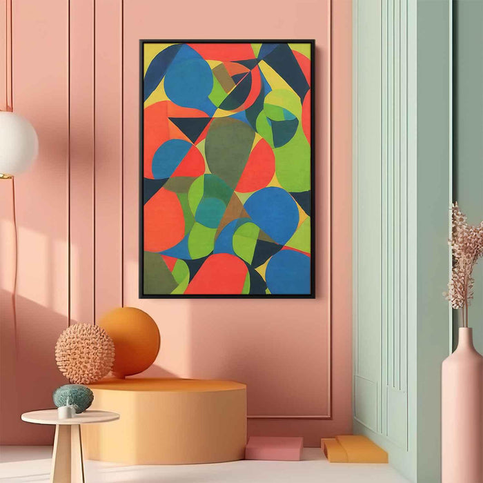 Tan Geometric Shapes #220 - Kanvah