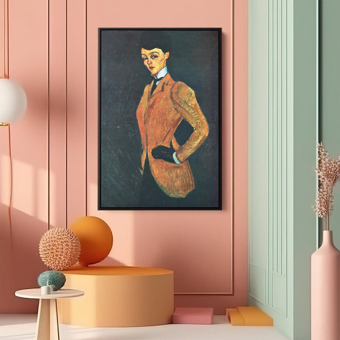 The Amazon by Amedeo Modigliani - Canvas Artwork