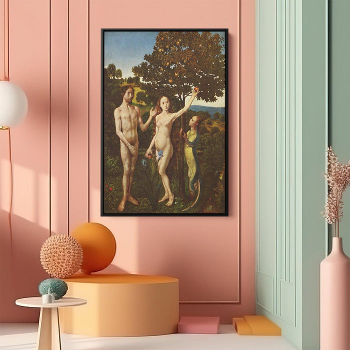 The Fall of Man by Hugo van der Goes - Canvas Artwork